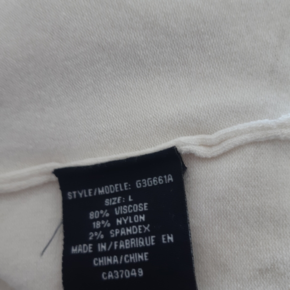 5/10$ Le Grenier Women's Long Sleeves sweater Size L - Picture 13 of 14